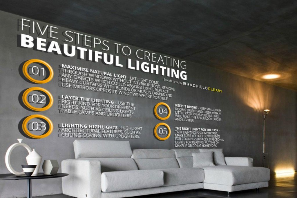 5 Steps to Creating Beautiful Lighting